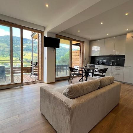 Magnifique Appartement Classe 4 Etoiles Avec Sauna Et Terrasse Dans Chalet La Bresse Kültér fotó