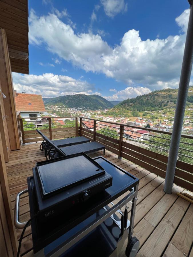 Magnifique Appartement Classe 4 Etoiles Avec Sauna Et Terrasse Dans Chalet La Bresse Kültér fotó